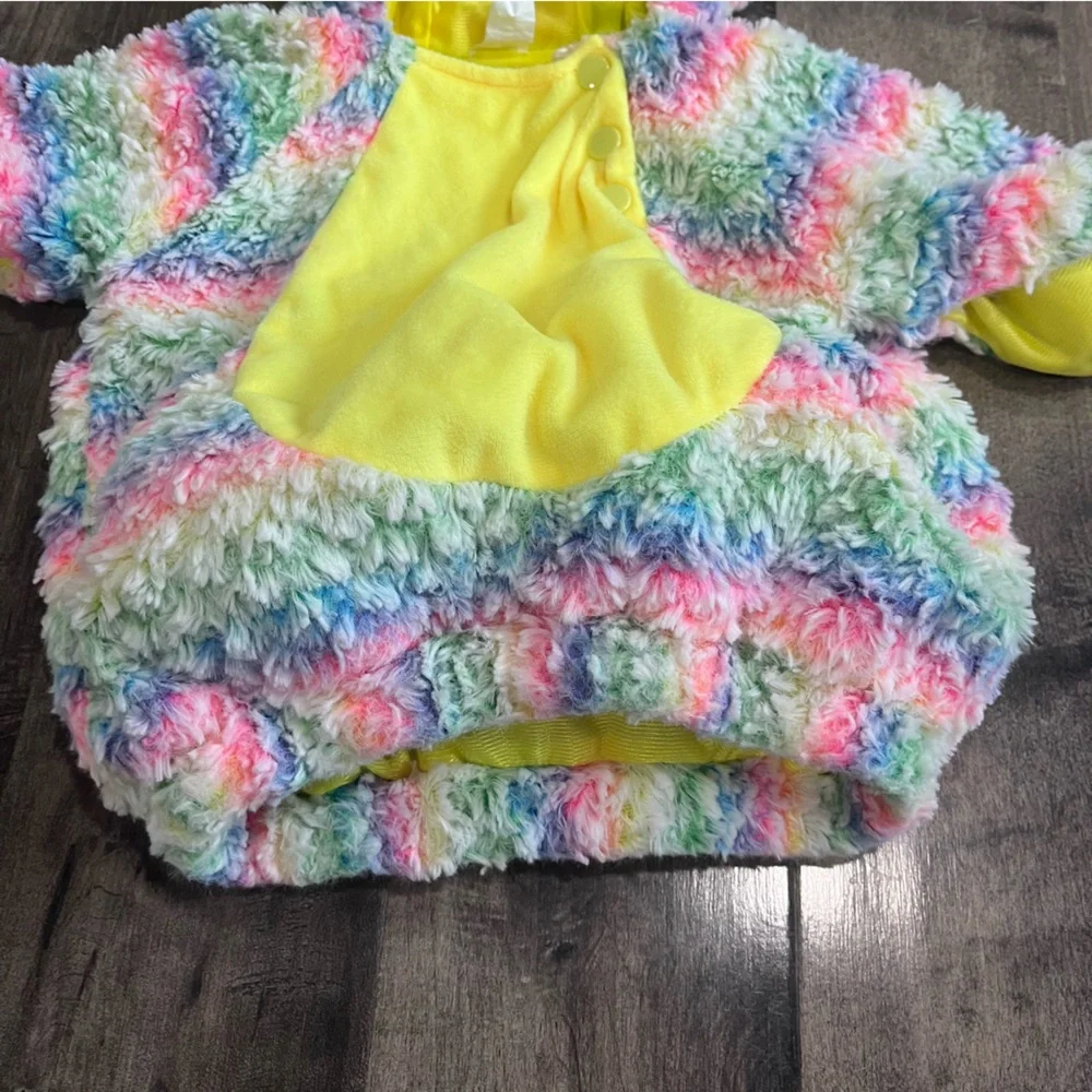 Baby Ostrich Halloween Costume Plush Hooded Pullover - 6 - 12 Months